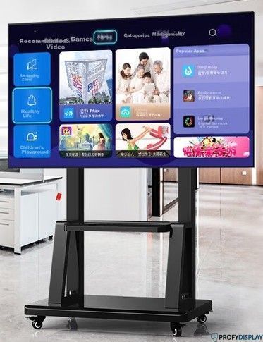Інтерактивна панель SWEDX 65&Prime; V2 з мобільною стійкою SWEDX-65-V2-ST фото