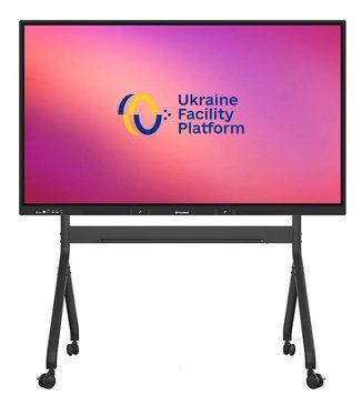 Интерактивная панель 86 дюймов с мобильной стойкой Promethean LE 86 Promethean-LE-86-Stand фото