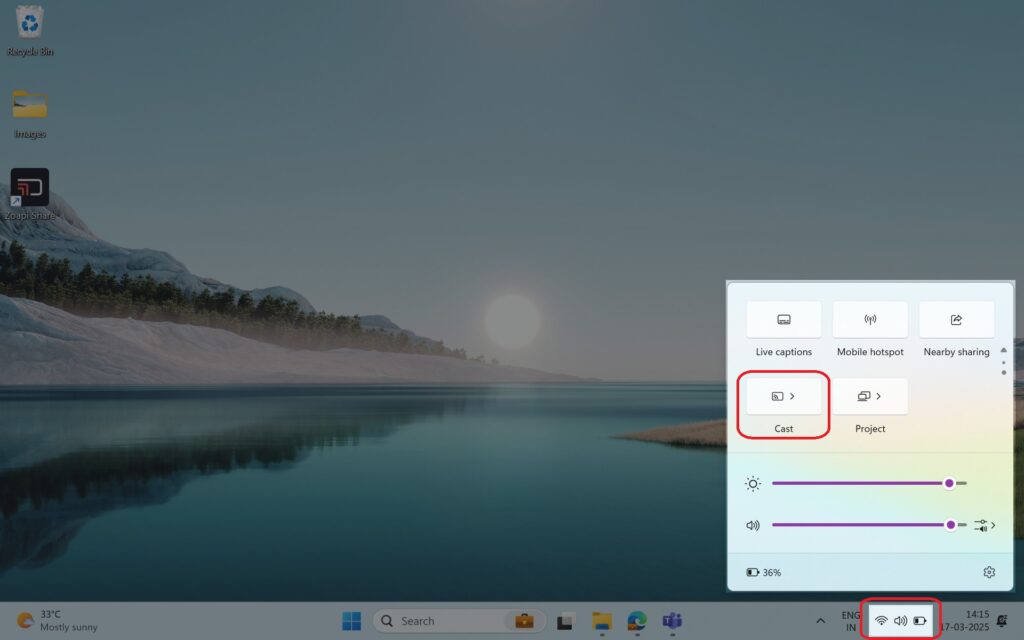 Покрокова інструкція налаштування Miracast на Windows – вибір бездротового дисплея
