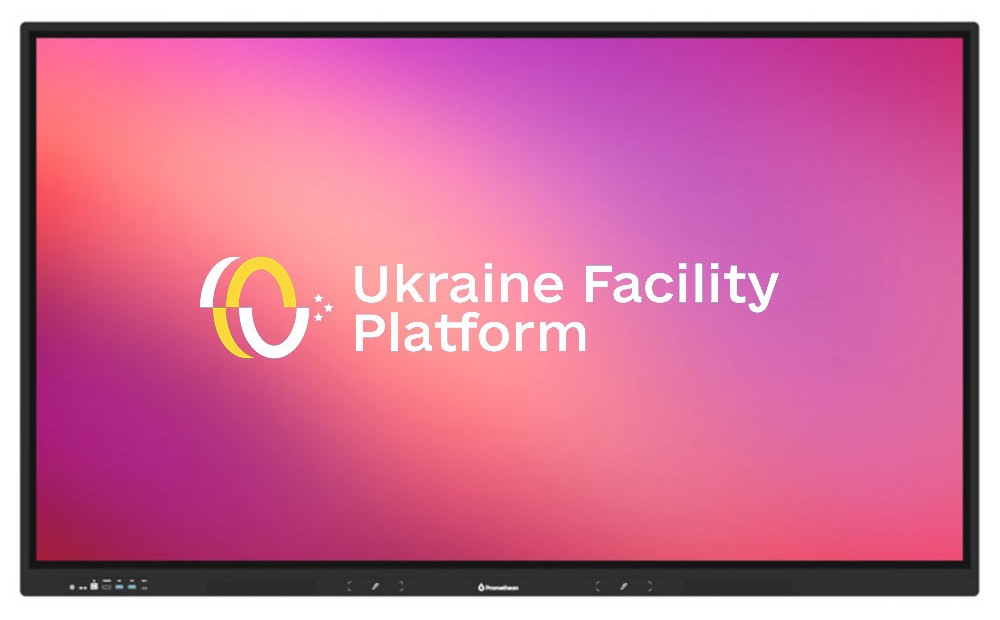 Широкі можливості підключення: USB-C, HDMI, Wi-Fi 6 на панелі Promethean 86″